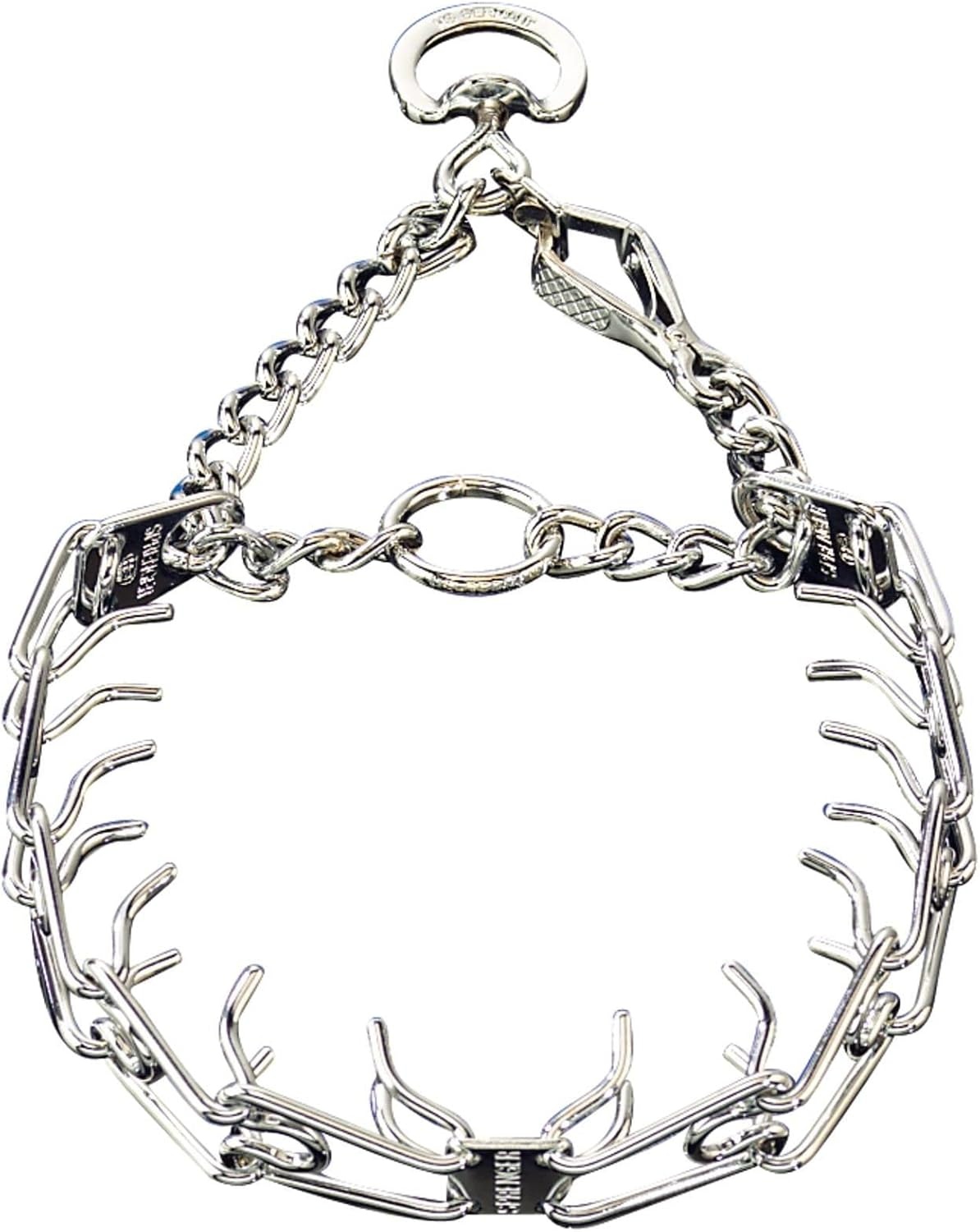 image:imageHerm Sprenger Chrome Plated Steel Training Prong Collar with Quick Release Snap for Dogs Small 225mm 16Inch Neck Size up to 1213 inchesSilver