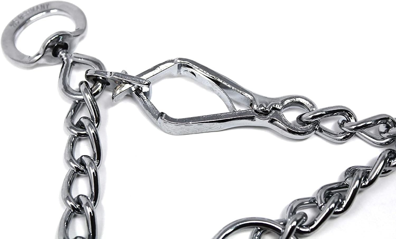 image:imageHerm Sprenger Chrome Plated Steel Training Prong Collar with Quick Release Snap for Dogs Small 225mm 16Inch Neck Size up to 1213 inchesSilver