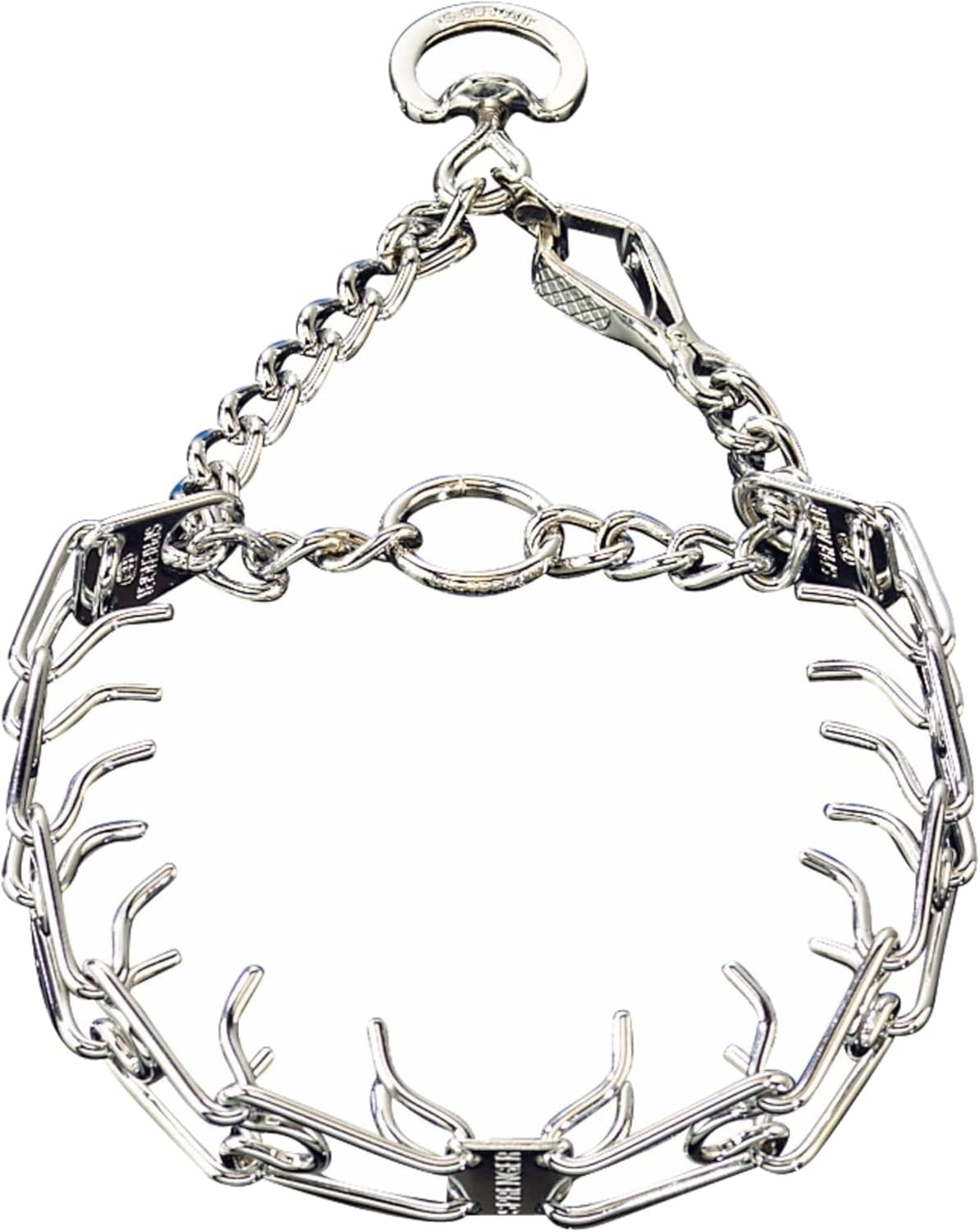 image:imageHerm Sprenger Chrome Plated Steel Training Prong Collar with Quick Release Snap for Dogs Small 225mm 16Inch Neck Size up to 1213 inchesSilver
