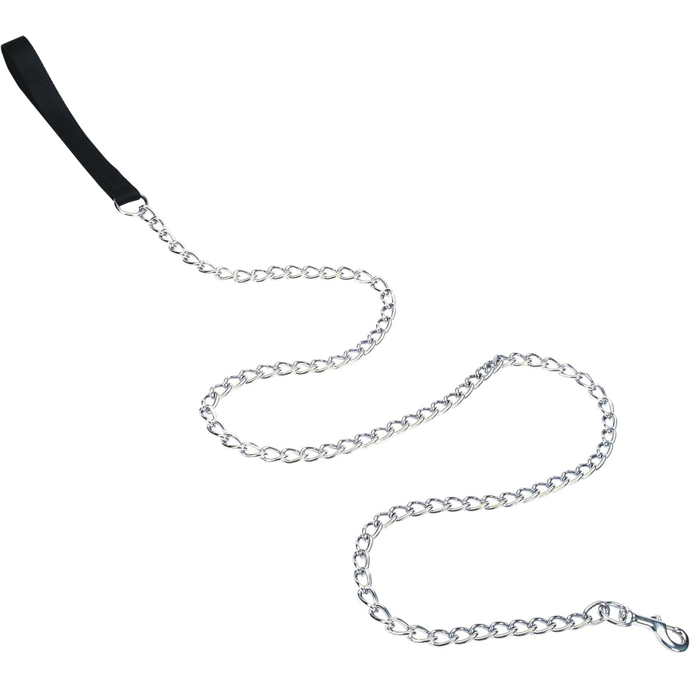 image:imageCoastal Pet Titan Chain Dog Leash with Comfortable Handle Durable Metal Dog Leash HeavyDuty Dog Leash for Puppies amp Dogs Quality Dog Supplies Black 2 mm x 4Black