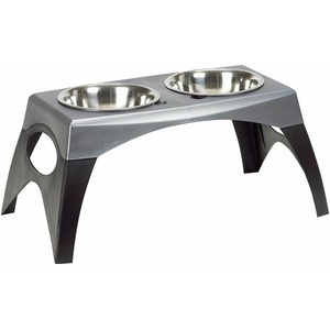 image:imageCoastal Pet  Maslow  Elevated Feeder  Single Pack Grey and Black Medium