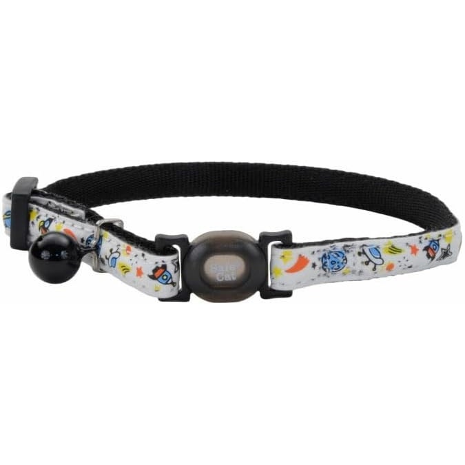image:imageCoastal Pet Safe Cat Glow in the Dark Adjustable Breakaway Collar Glowing Purple Butterfly 38 x 812Glowing Black Galaxy