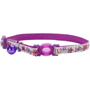 image:imageCoastal Pet  Safe Cat Glow in the Dark Adjustable Breakaway Collar  Glowing Purple Butterfly  38 x 812Glowing Purple Butterfly